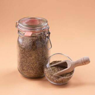 Bio lijnzaad, gebroken