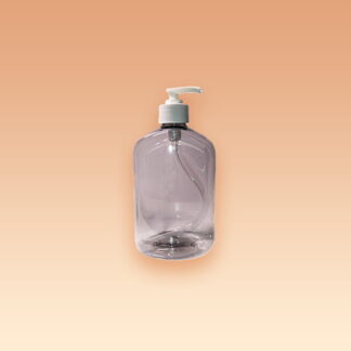 lege flacon 500ml met zeeppomp