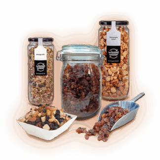 Noten, zaden, gedroogd fruit